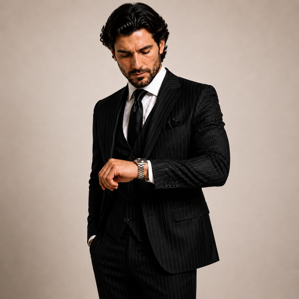 Terno Masculino Completo Listrado D’Avanti® 1002