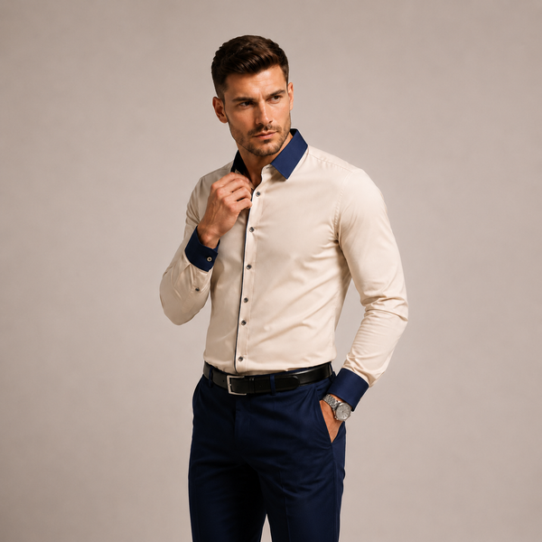 Camisa Social Premium Manga Longa Slim Fit D'Avanti ® 1018
