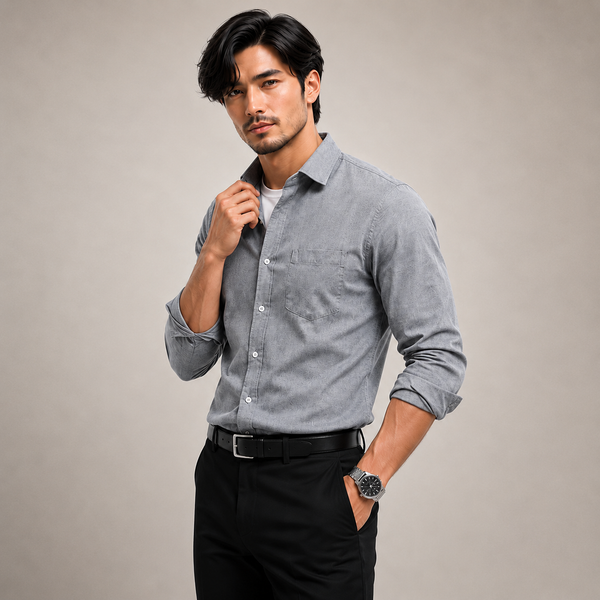 Camisa Social Premium Cotton Fit Slim Elegance D´Avanti® 1014
