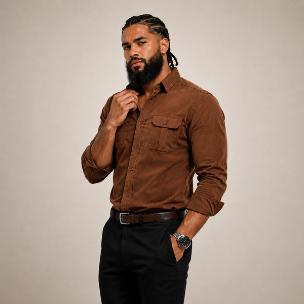 Camisa Social Premium 100% Algodão Velvet Touch D´Avanti® 1015
