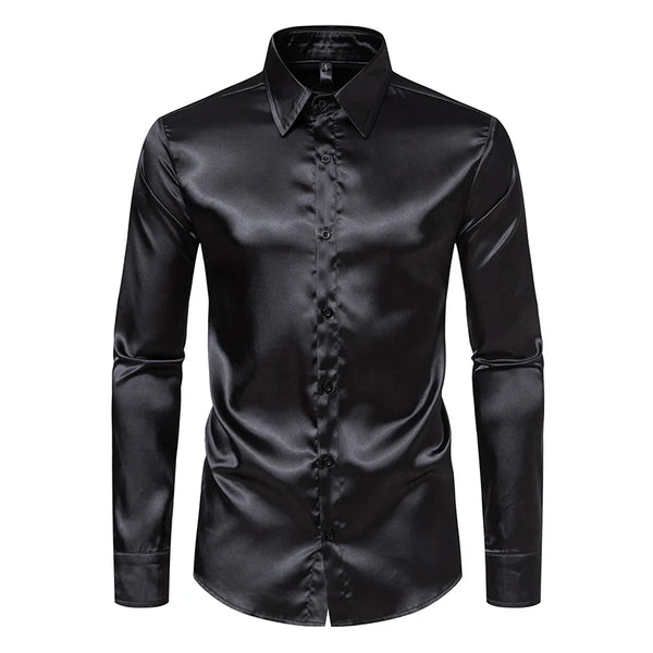 Camisa de Cetim Luxo Premium D'Avanti ® 1019