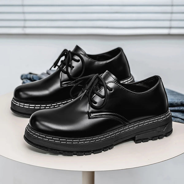 Sapato Social Preto Cano Medio D'Avanti® 1067