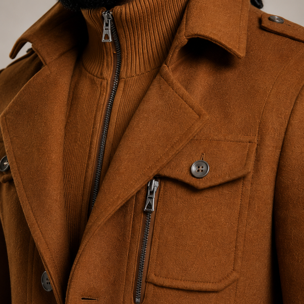 Casaco Masculino Outono/Inverno em Lã D'Avanti® 1046