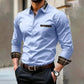 Camisa Social Masculina Manga Longa Elegance D´Avanti® 1011