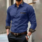 Camisa Social Masculina Manga Longa Elegance D´Avanti® 1011