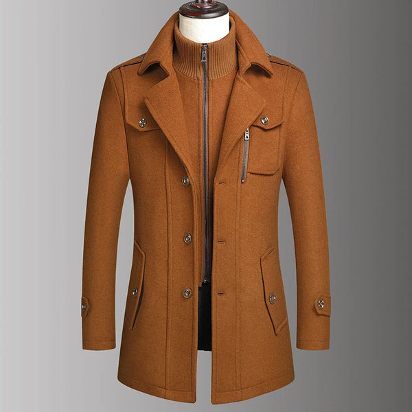 Casaco Masculino Outono/Inverno em Lã D'Avanti® 1046