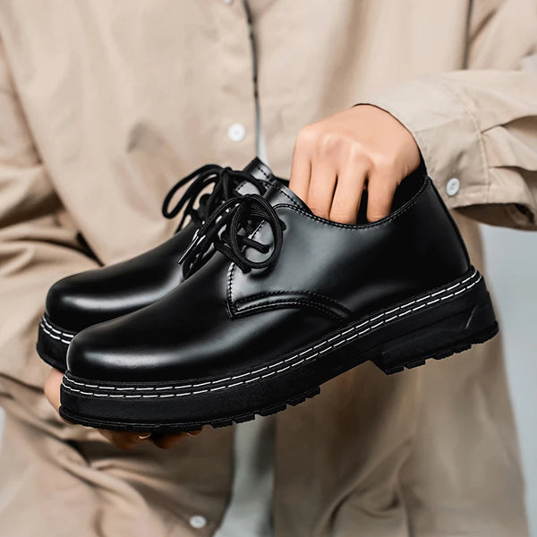Sapato Social Preto Cano Medio D'Avanti® 1067