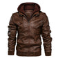 Jaqueta Masculina de Couro Casual D'Avanti® 1121