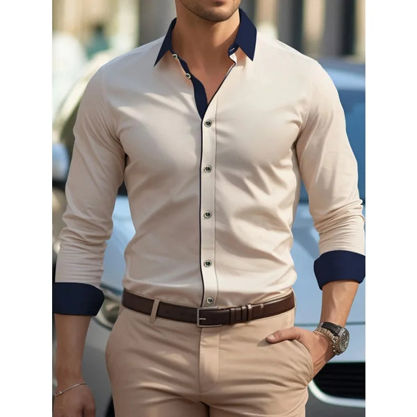 Camisa Social Premium Manga Longa Slim Fit D'Avanti ® 1018