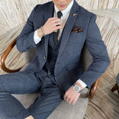Terno Completo Masculino Xadrez D'Avanti® 1003