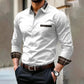 Camisa Social Masculina Manga Longa Elegance D´Avanti® 1011