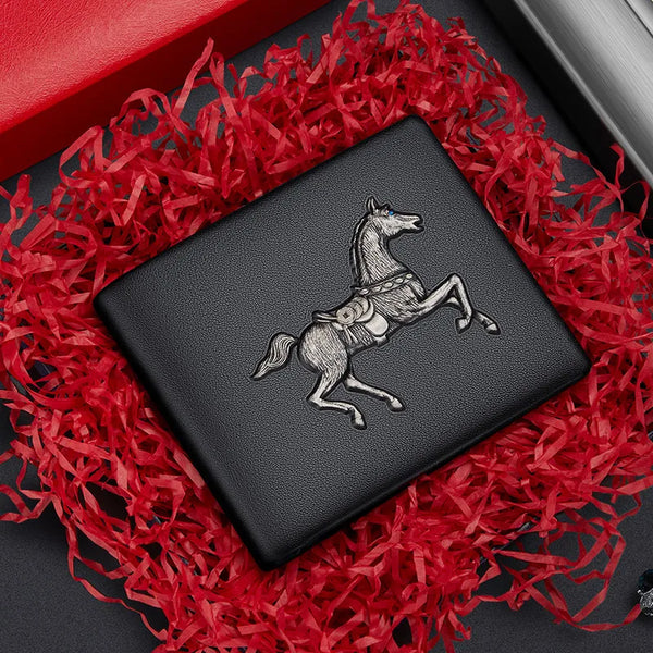 Carteira Masculina de Couro Personalizada D'Avanti® 1073