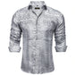 Camisa Social Masculina Luxo Paisley Premium D´Avanti® 1016