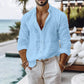 Camisa de Linho Masculina Estilo Europeu D´Avanti® 1017