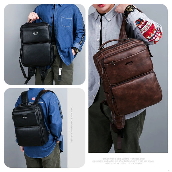 Mochila Masculina Couro D’Avanti® 1086