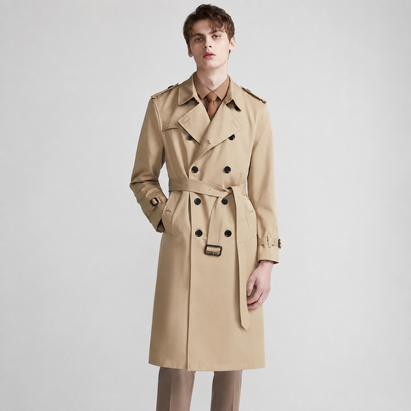 Sobretudo Elegante Estilo Britânico D'Avanti® 1052